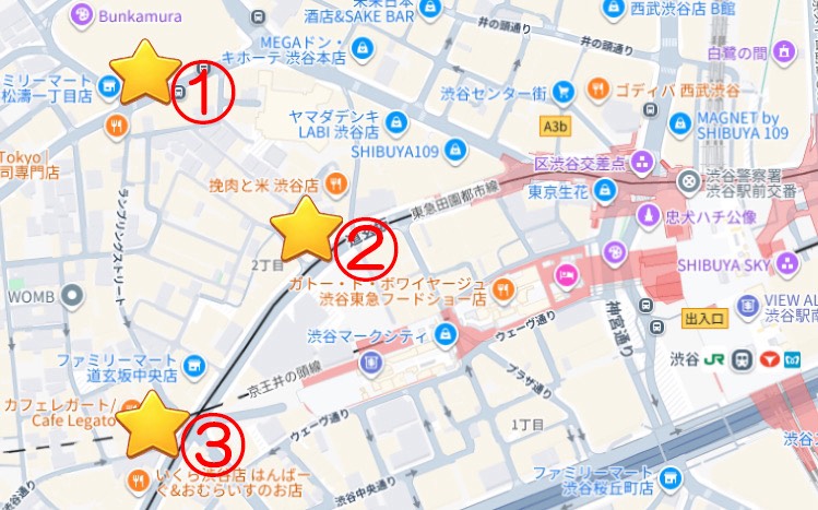 待ち合わせ地図